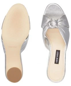 Nine West Metallic Mindset Kayla Slide Sandals