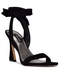 Nine West Kelsie Ankle Wrap Heeled Sandals