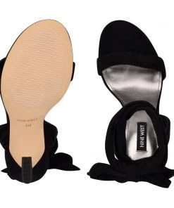 Nine West Kelsie Ankle Wrap Heeled Sandals