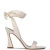 Nine West Kelsie Ankle Wrap Heeled Sandals Bridal
