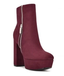 Nine West Kerri Platform Booties High Impact Platforms