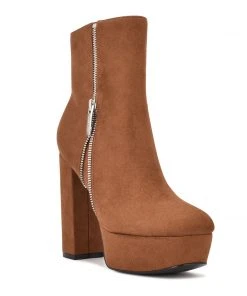 Nine West Kerri Platform Booties High Impact Platforms