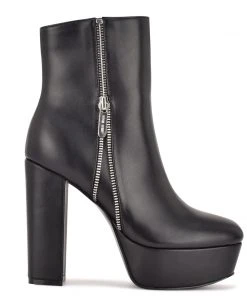 Nine West Kerri Platform Booties High Impact Platforms