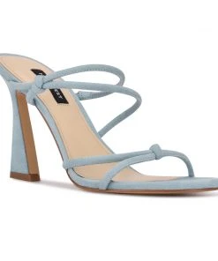 Nine West Kims Heeled Slide Sandals