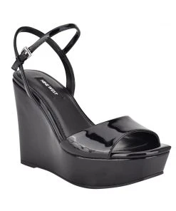 Nine West Kinda Platform Ankle Strap Sandals