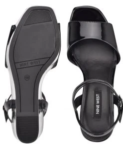 Nine West Kinda Platform Ankle Strap Sandals