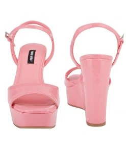 Nine West Kinda Platform Ankle Strap Sandals