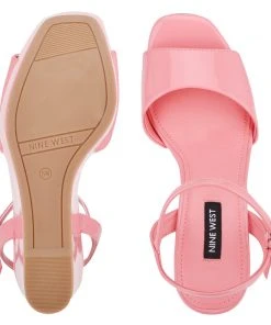 Nine West Kinda Platform Ankle Strap Sandals