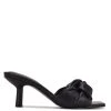 Nine West Weave Got You Knot Heeled Slide Sandals 2 Nine West Weave Got You Knot Heeled Slide Sandals