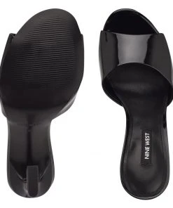 Nine West Kool Heeled Slide Sandals