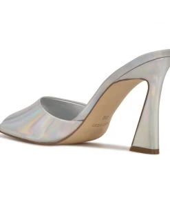 Nine West Kool Heeled Slide Sandals