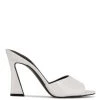 Nine West Kool Heeled Slide Sandals Heel Appeal