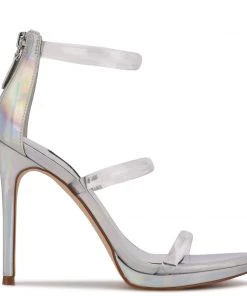 Nine West Y2K Revival Leah Heeled Sandals