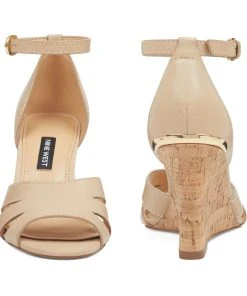 Nine West Lilly Wedge Sandals Weave Got You