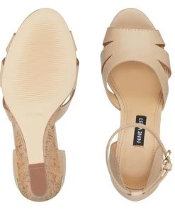 Nine West Lilly Wedge Sandals Weave Got You
