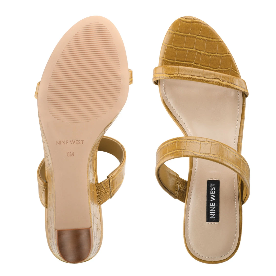 Nine West Weave Got You Linna Wedge Sandals 7 Nine West Weave Got You Linna Wedge Sandals