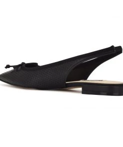Nine West Livi Slingback Pointy Toe Flats Shoes