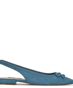 Nine West Livi Slingback Pointy Toe Flats