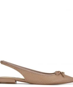 Nine West Shoes Livi Slingback Pointy Toe Flats
