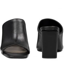 Nine West Heels Liza Open Toe Mules 12 Nine West Heels Liza Open Toe Mules