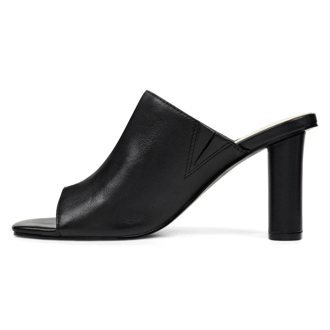 Nine West Heels Liza Open Toe Mules 6 Nine West Heels Liza Open Toe Mules