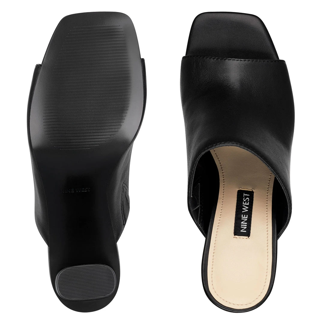 Nine West Heels Liza Open Toe Mules 8 Nine West Heels Liza Open Toe Mules