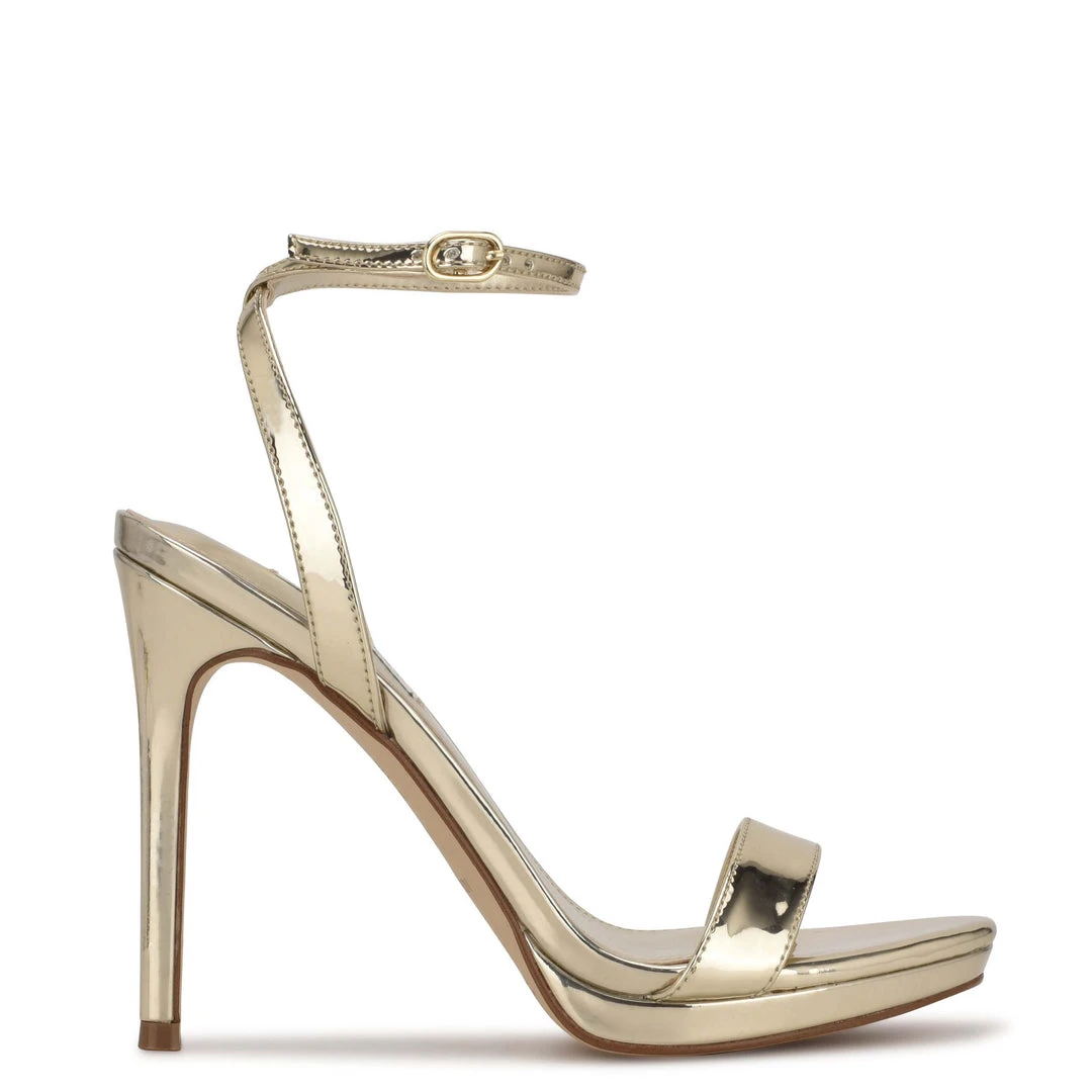 Nine West Loola Ankle Strap Sandals Metallic Mindset 3 Nine West Loola Ankle Strap Sandals Metallic Mindset