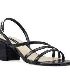 Nine West Heels Maeve Block Heel Sandals