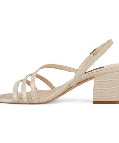 Nine West Maeve Block Heel Sandals Heels