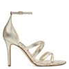 Nine West Metallic Mindset Malina Heel Sandals