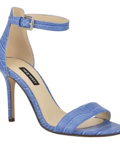 Nine West Mana Ankle Strap Sandals Color Pop