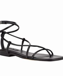 Nine West Mandie Strappy Flat Sandals