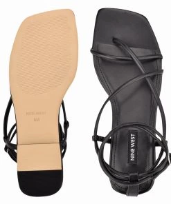 Nine West Mandie Strappy Flat Sandals