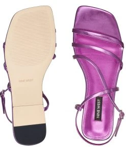 Nine West Mani Strappy Flat Sandals Flats 13 Nine West Mani Strappy Flat Sandals Flats