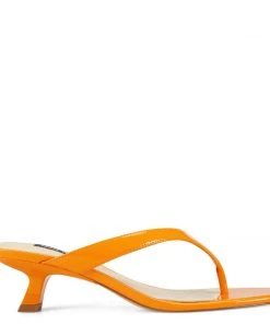 Nine West Manold Heeled Thong Sandals Heels