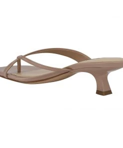 Nine West Marigol Heeled Thong Sandals 9 Nine West Marigol Heeled Thong Sandals