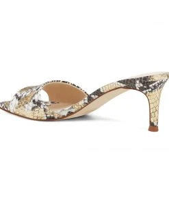 Nine West Marina Heeled Slide Sandals Heel Appeal
