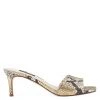 Nine West Marina Heeled Slide Sandals Heel Appeal