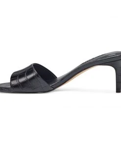 Nine West Marina Heeled Slide Sandals Heel Appeal