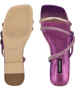 Nine West Meaa Flat Slide Sandals
