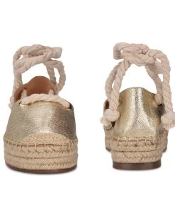 Nine West Meaks Ankle Wrap Espadrille Flats