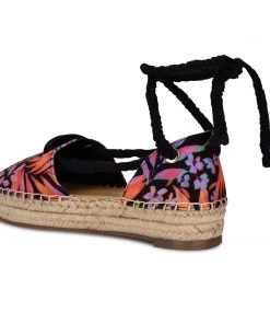 Nine West Meaks Ankle Wrap Espadrille Flats