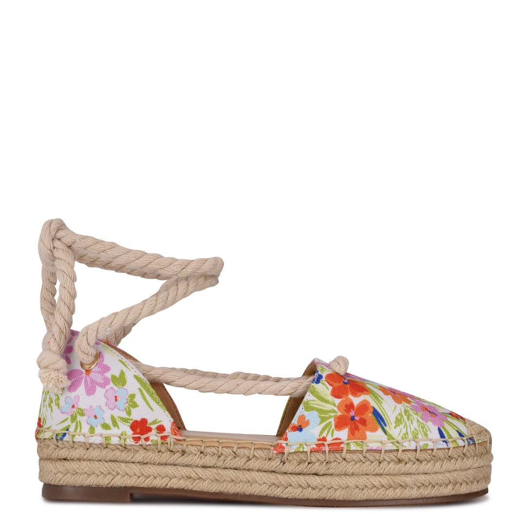 Nine West Meaks Ankle Wrap Espadrille Flats 3 Nine West Meaks Ankle Wrap Espadrille Flats