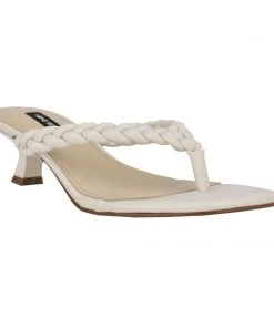 Nine West Heel Appeal Meka Heeled Thong Sandals