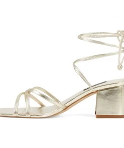 Nine West Meli Block Heel Sandals Heel Appeal