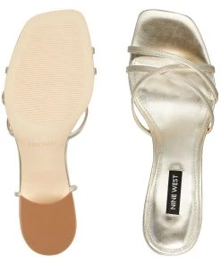 Nine West Meli Block Heel Sandals Heel Appeal