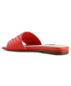 Nine West Mends Flat Slide Sandals Color Pop