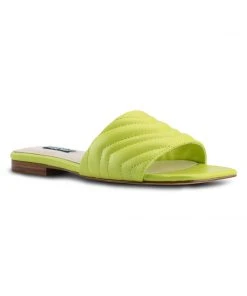 Nine West Color Pop Mends Flat Slide Sandals