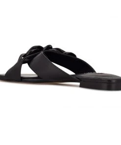 Nine West Misty Flat Slide Sandals