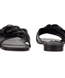 Nine West Misty Flat Slide Sandals